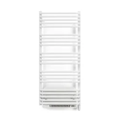 Sèche-serviette électrique blanc de 760mm de haut et 600mm de large - 500 Watt - ALE760/600E8BBLO