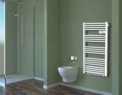 Sèche-serviette électrique Carrera Saturne 1750W blanc