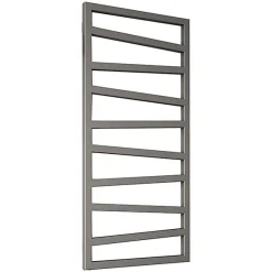 Sèche-serviette électrique gris - (HxL) 1310x500 mm - 600 ( Watts) - 600 Watt - ZIG1310-500E8MST