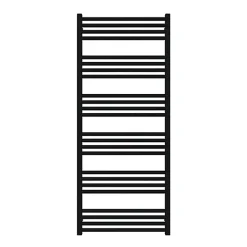 Sèche-serviette électrique noir - (HxL) 1380x600mm - 800 Watt - 800 Watt - FIO1380-600E8N