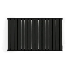 Sèche-serviette électrique noir thermostat wifi - HxL 630x1825mm - 2000 Watt - WAR630/1825ROE8NW