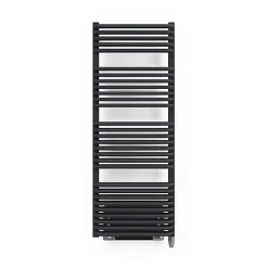 Sèche-serviette électrique noir de 820mm de haut et 640mm de large - 800 Watt - TYT820/640E8NBLO