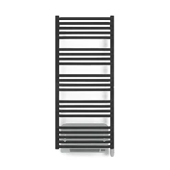 Sèche-serviette électrique noir de 760mm de haut et 500mm de large - 400 Watt - ALE760/500E8NBLO