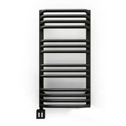 Sèche-serviette électrique noir - (HxL) 760x400mm - 400 Watt - 400 Watt - ALE760-400E1N