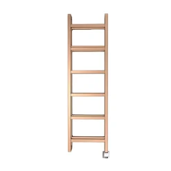 Sèche-serviette électrique programmable cuivré - HxL 1610x500mm - 800 Watt - STA1610/500E8BCOP