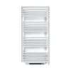 Sèche-serviette électrique soufflant blanc - HxL 870x500 - 1000 Watt - QUA870/500SE8BBLO