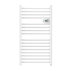 Sèche-serviette électrique sans fluide 500W H.98xL54cm BESTHERM HESTIA blanc