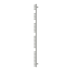 Sèche-serviette mixte blanc de 1420mm de haut et 640mm de large - 1317 Watt - TYT1420/640SOAZ8B