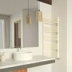 Sèche-serviette mixte blanc de 1005mm de haut et 350mm de large - 504 Watt - INC1005/350V2B