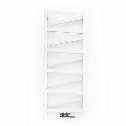Sèche-serviette mixte blanc - (HxL) 1710x600mm - 800 Watt - 722 Watt - VIP1710-600Z1B