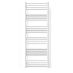 Sèche-serviette mixte blanc - (HxL) 1860x430mm - 800 Watt - 700 Watt - FIO1860-430Z8B