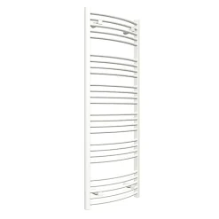 Sèche-serviette mixte blanc - (HxL) 1479x400mm - 600 Watt - 573 Watt - DOM1479-400Z1B