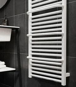 Sèche-serviette mixte blanc - (HxL) 1700x500mm - 800 Watt - 878 Watt - LIM1700-500V2B
