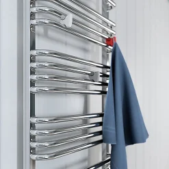 Sèche-serviette mixte chromé de 540mm de haut / 400mm de large - 167 Watt - ALE540/400Z8CRO
