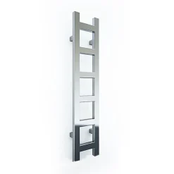 Sèche-serviette mixte chromé de 1600mm de haut / 200mm de large - 220 Watt - EAS1600/200V2CRO