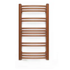 Sèche-serviette mixte cuivre de 1149mm de haut et 600mm de large - 555 Watt - JAD1149/600V2BCO