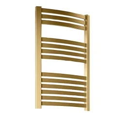 Sèche-serviette mixte doré de 1760mm de haut et 600mm de large - 971 Watt - DEX1760/600V2BRA