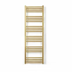 Sèche-serviette mixte doré de 1380mm de haut et 680mm de large - 757 Watt - FIO1380/680V2BRA
