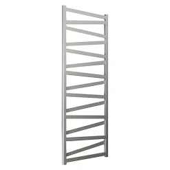 Sèche-serviette mixte gris de 1470mm de haut et 600mm de large - 622 Watt - VIP1470/600Z8SMA