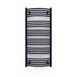 Sèche-serviette mixte noir - (HxL) 1479x600 mm - 800 Watt - 840 Watt - DOM1479-600Z8N