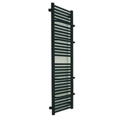 Sèche-serviette mixte noir - (HxL) 1700x500 mm - 800 Watt - 878 Watt - LIM1700-500Z1N