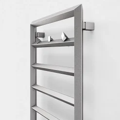 Sèche-serviette mixte noir - (HxL) 1600x500 mm - 600 Watt - 563 Watt - DIA1600-500V2N