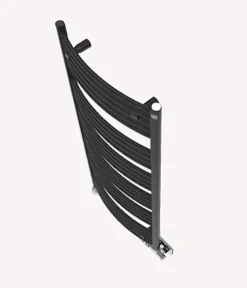 Sèche-serviette mixte noir - (HxL) 786x500 mm - 300 Watt - 389 Watt - DOM786-500V2N