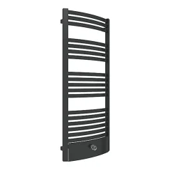 Sèche-serviette mixte noir - (HxL) 860x500 mm - 400 Watt - 430 Watt - DEX860-500PZ1N