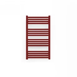 Sèche-serviette mixte rouge brun 660mm de haut - 400mm de large - 241 Watt - FIO660/400V23011