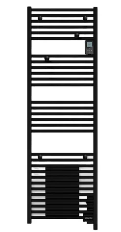 Sèche-serviette 750W DORIS DIGITAL noir sans soufflerie - ATLANTIC - 850479