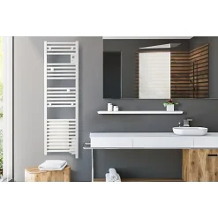 Sèche-serviette 1300W DORIS DIGITAL ETROIT soufflant noir - ATLANTIC - 851295