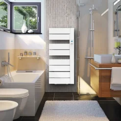 Sèche-serviettes BALICA avec soufflerie blanc 1500W