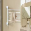 Sèche-serviettes Blanc 5 branches pivotantes FLEXICO - bain-bain
