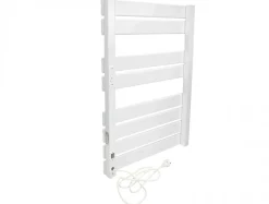Sèche-serviettes blanc commande sans fil 500W