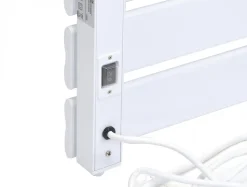 Sèche-serviettes blanc commande sans fil 500W