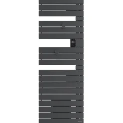 Sèche-serviettes connecté Nefertiti mât à droite 500W graphite - ATLANTIC - 850029