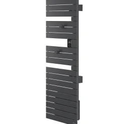 Sèche-serviettes connecté Nefertiti mât à droite 500W graphite - ATLANTIC - 850029