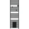Sèche-serviettes connecté Riva 5 avec soufflerie 2000W Noir carbone - THERMOR - 471643