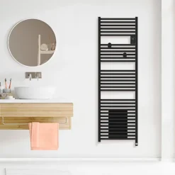 Sèche-serviettes connecté Riva 5 750W Noir carbone - THERMOR - 471627
