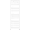 Sèche-serviettes eau chaude Riva 4 924W avec collecteurs blanc brillant - THERMOR - 471604