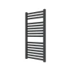Sèche-serviettes eau chaude en acier GoodHome Aspley argent 413W