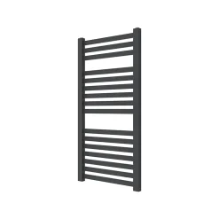 Sèche-serviettes eau chaude en acier GoodHome Aspley argent 413W