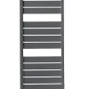 Sèche-serviettes eau chaude en acier Acova Astrakan anthracite 608W