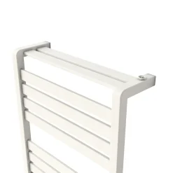 Sèche-serviettes eau chaude en acier GoodHome Loreto vertical blanc 546 W