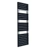 Sèche-serviettes eau chaude en acier Sauter Asama anthracite 715W