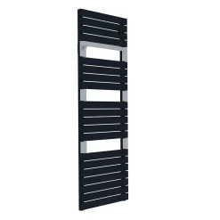 Sèche-serviettes eau chaude en acier Sauter Asama anthracite 715W