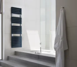 Sèche-serviettes eau chaude en acier Sauter Asama anthracite 715W