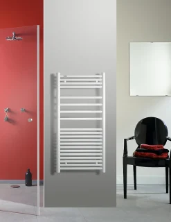 Sèche-serviettes eau chaude en acier Acova Angora 460W