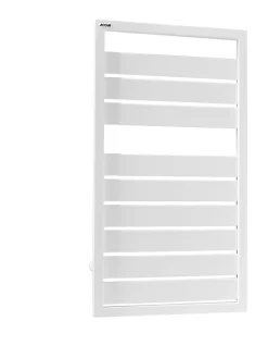 Sèche-serviettes eau chaude en acier Acova Astrakan blanc 432W
