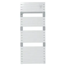 Sèche-serviettes eau chaude en acier Sauter Asama blanc 715W